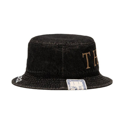 THE H.W.DOG & Co.(ドッグアンドコー)～DENIM FLAG HAT～ - Black～