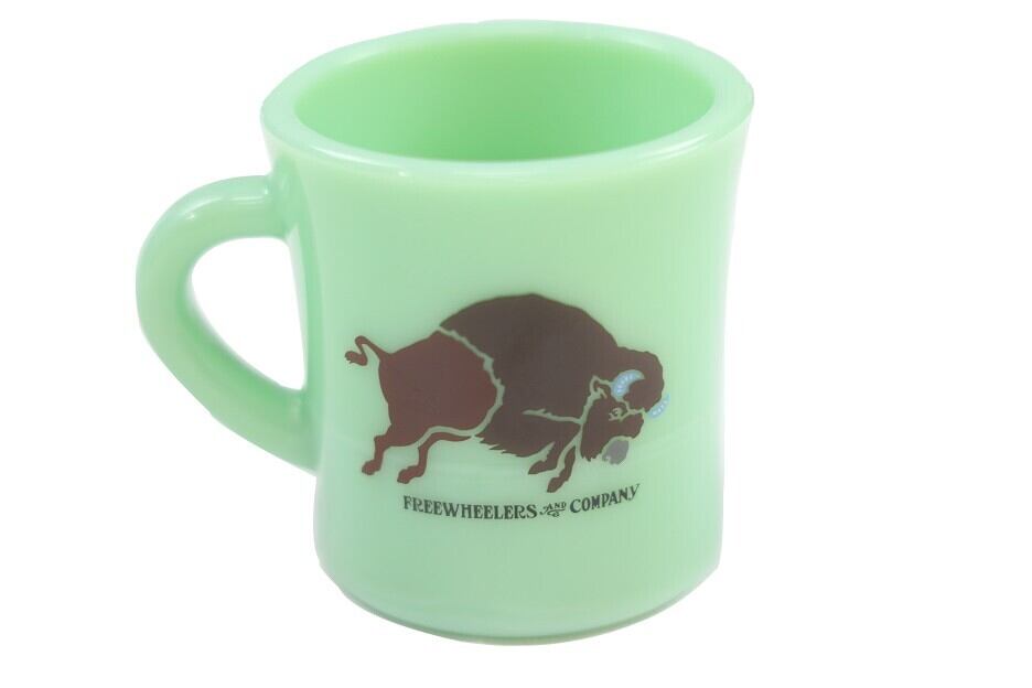FREEWHEELERS(フリーホイーラーズ)～"BUFFALO AND LOGO" HEAVY MUG～
