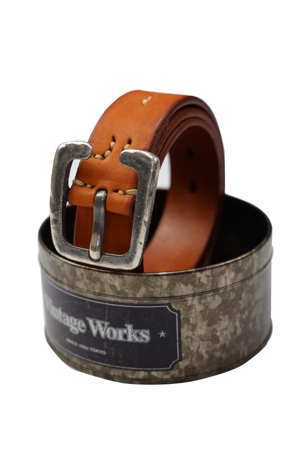 VINTAGE WORKS(ヴィンテージワークス)～(DH5536) 38mm "C"BUCKLE LEATHER BELT TAN～