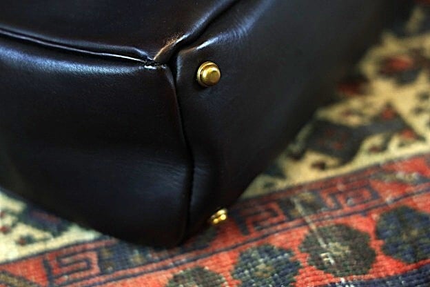 VASCO(ヴァスコ)～LEATHER SADDLE TOTE BAG BLACK～