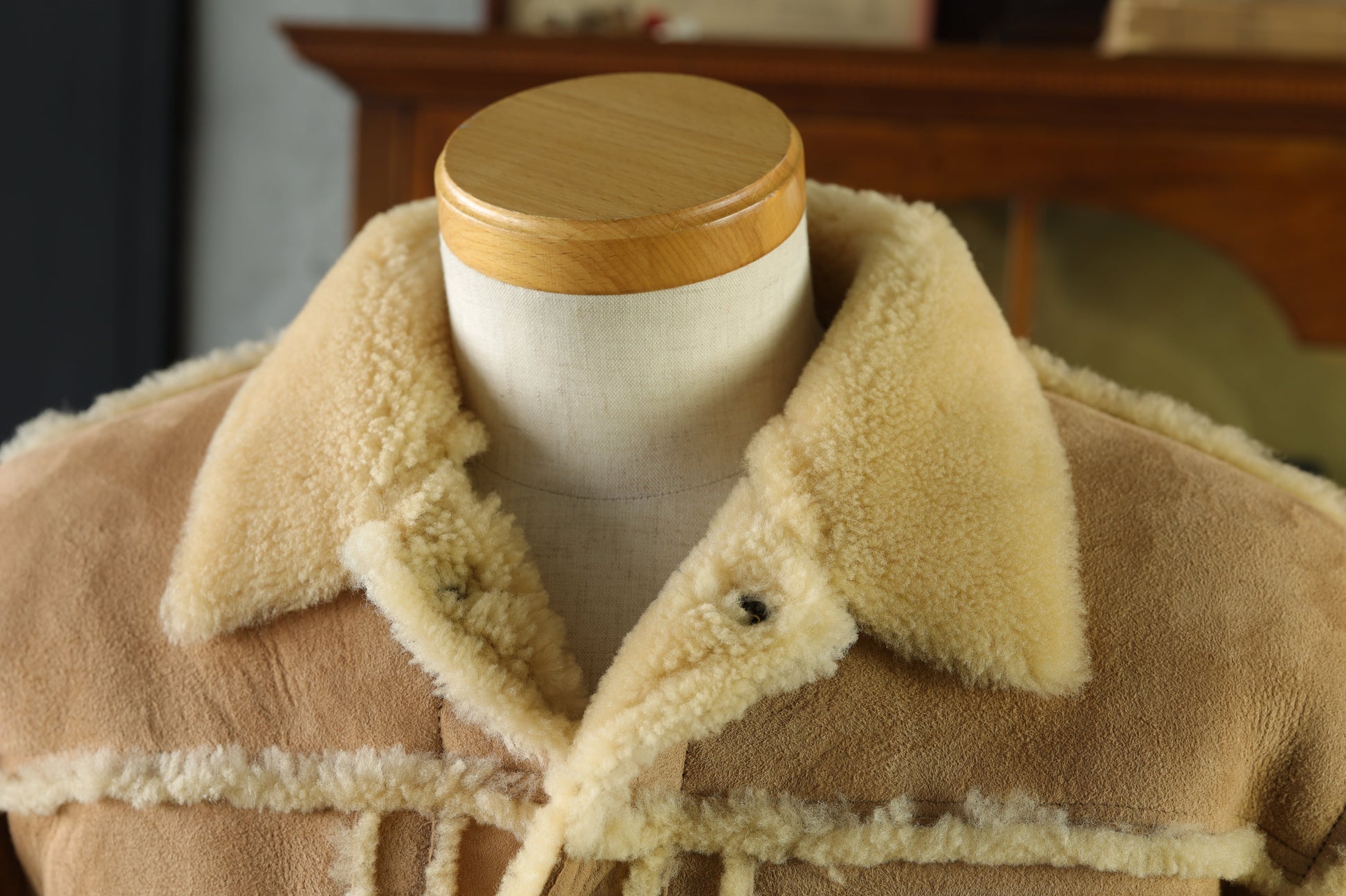 HIGHLARGE LEATHERS (ハイラージレザーズ)～Oklahoma City Mouton BEIGE～