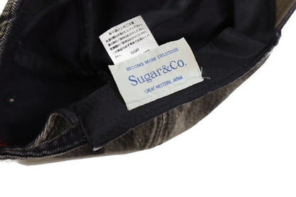 Sugar&Co.(シュガーアンドカンパニー)～WASHABLE BUFFALO CAP Vintage Wash Black～