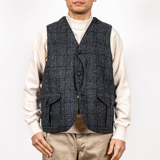 WORKERS(ワーカーズ)～Cruiser Vest, Harris Tweed～