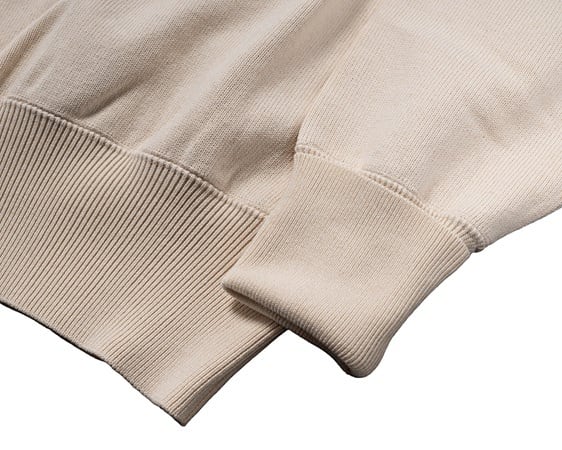 WORKERS(ワーカーズ)～Cotton RAF Sweater, White～