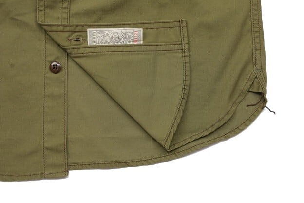 FREEWHEELERS(フリーホイーラーズ)～Blystone MECHANIC SHIRT L.K.OLIVE～
