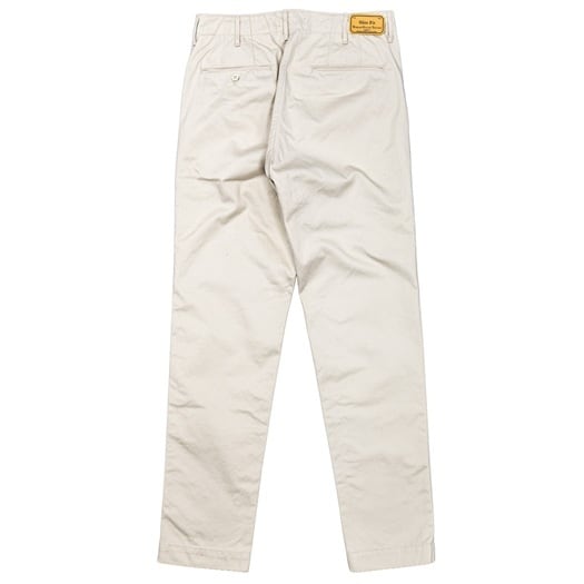WORKERS(ワーカーズ)～Officer Trousers Slim Type2, Pearl White Chino～