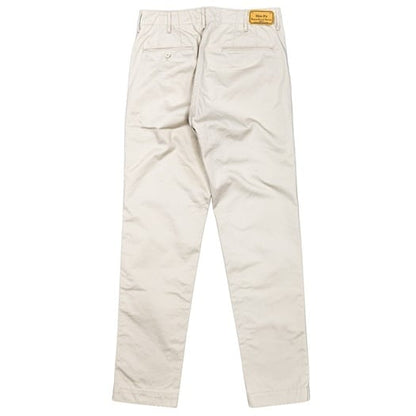 WORKERS(ワーカーズ)～Officer Trousers Slim Type2, Pearl White Chino～