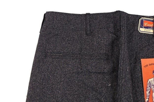 CUSHMAN (クッシュマン) ～BLACK CHAMBRAY TROUSERS～