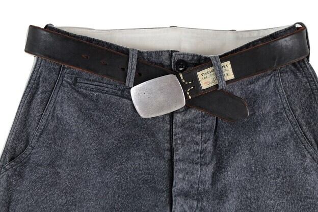 Vintage Works(ヴィンテージワークス) DH5737 　～38mm LEATHER BELT CHASIN～
