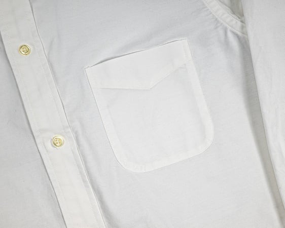 WORKERS(ワーカーズ)～Modified 6 Button BD, Supima OX, White～