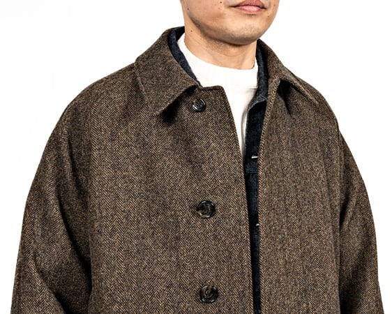 WORKERS(ワーカーズ)～Bal Collar Coat, Ichinomiya Tweed～