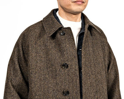 WORKERS(ワーカーズ)～Bal Collar Coat, Ichinomiya Tweed～