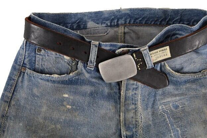 Vintage Works(ヴィンテージワークス) DH5737 　～38mm LEATHER BELT CHASIN～