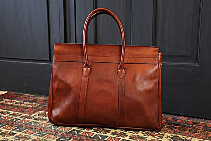 VASCO(ヴァスコ)～LEATHER SADDLE TOTE BAG CAMEL～