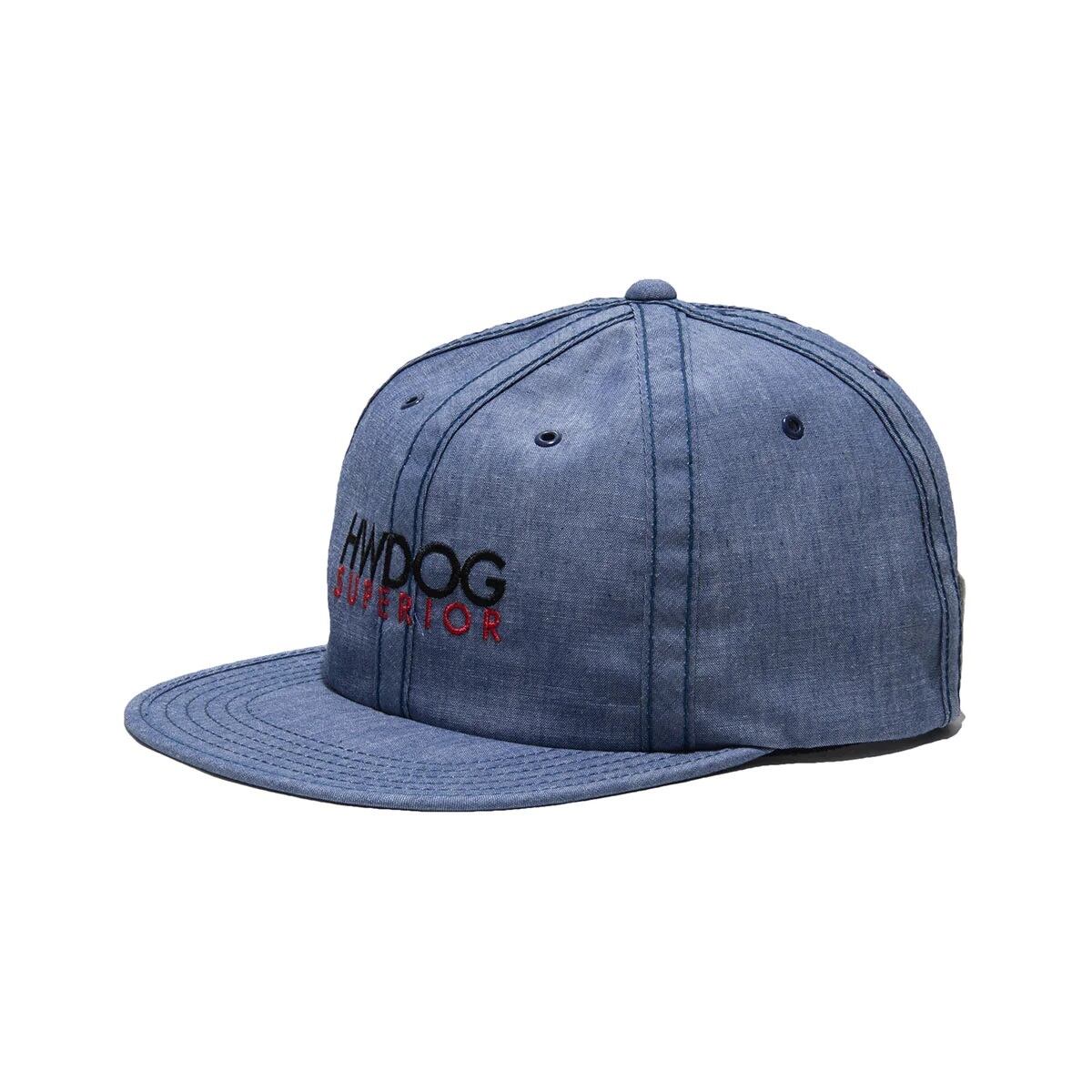 THE H.W.DOG & Co.(ドッグアンドコー)～CHAMBRAY INSIDEOUT CAP - Blue～