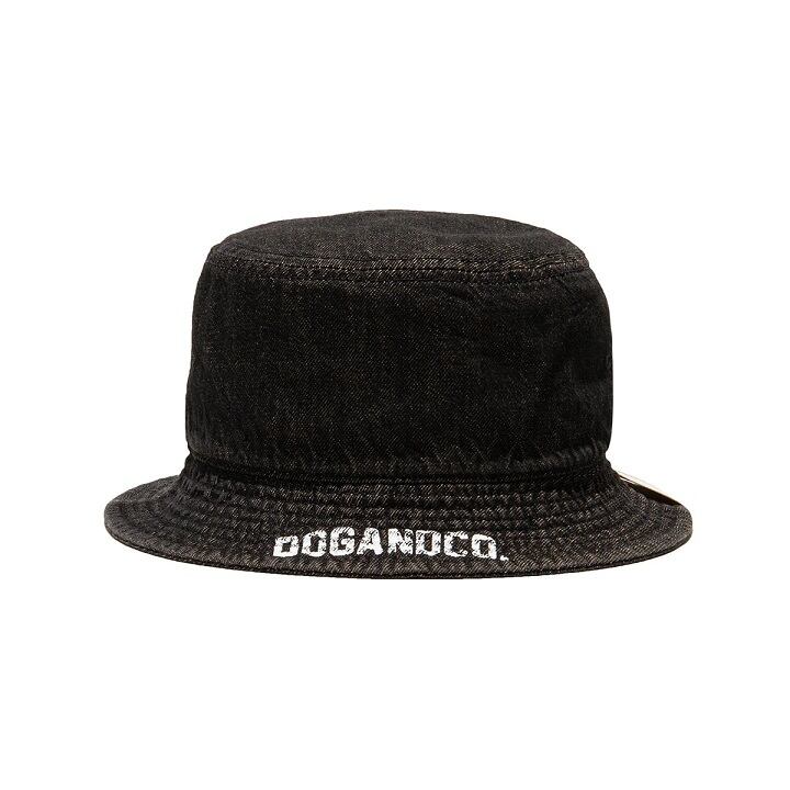 THE H.W.DOG & Co.(ドッグアンドコー)～DENIM FLAG HAT～ - Black～