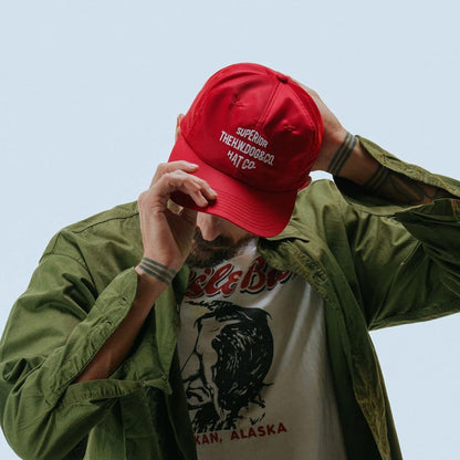 THE H.W.DOG & Co.(ドッグアンドコー)～BIKERS CAP - Red～