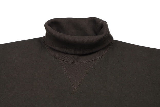FREEWHEELERS(フリーホイーラーズ)～TURTLE NECK SWEAT SHIRT J.BLACK～