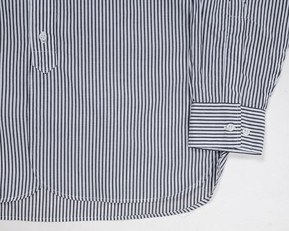 WORKERS(ワーカーズ)～Band Collar Shirt Stripe Poplin～