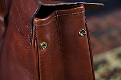 VASCO(ヴァスコ)～LEATHER SADDLE TOTE BAG CAMEL～