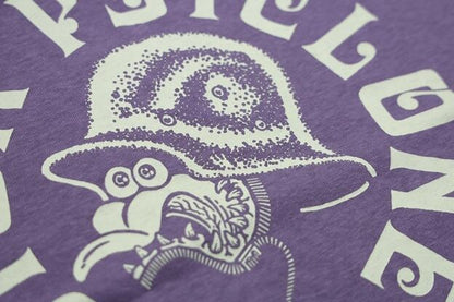 FREEWHEELERS(フリーホイーラーズ)～"HELMET LAWS SUCK" Short Sleeve Tee Navy～