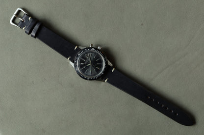 VASCO（ヴァスコ） ～ LEATHER WATCH BAND ～ Black