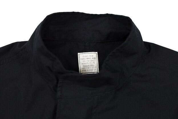 WORKERS(ワーカーズ)～PARKA, M-65 A.K.A. "Fishtail" Cotton Nylon OX Black～
