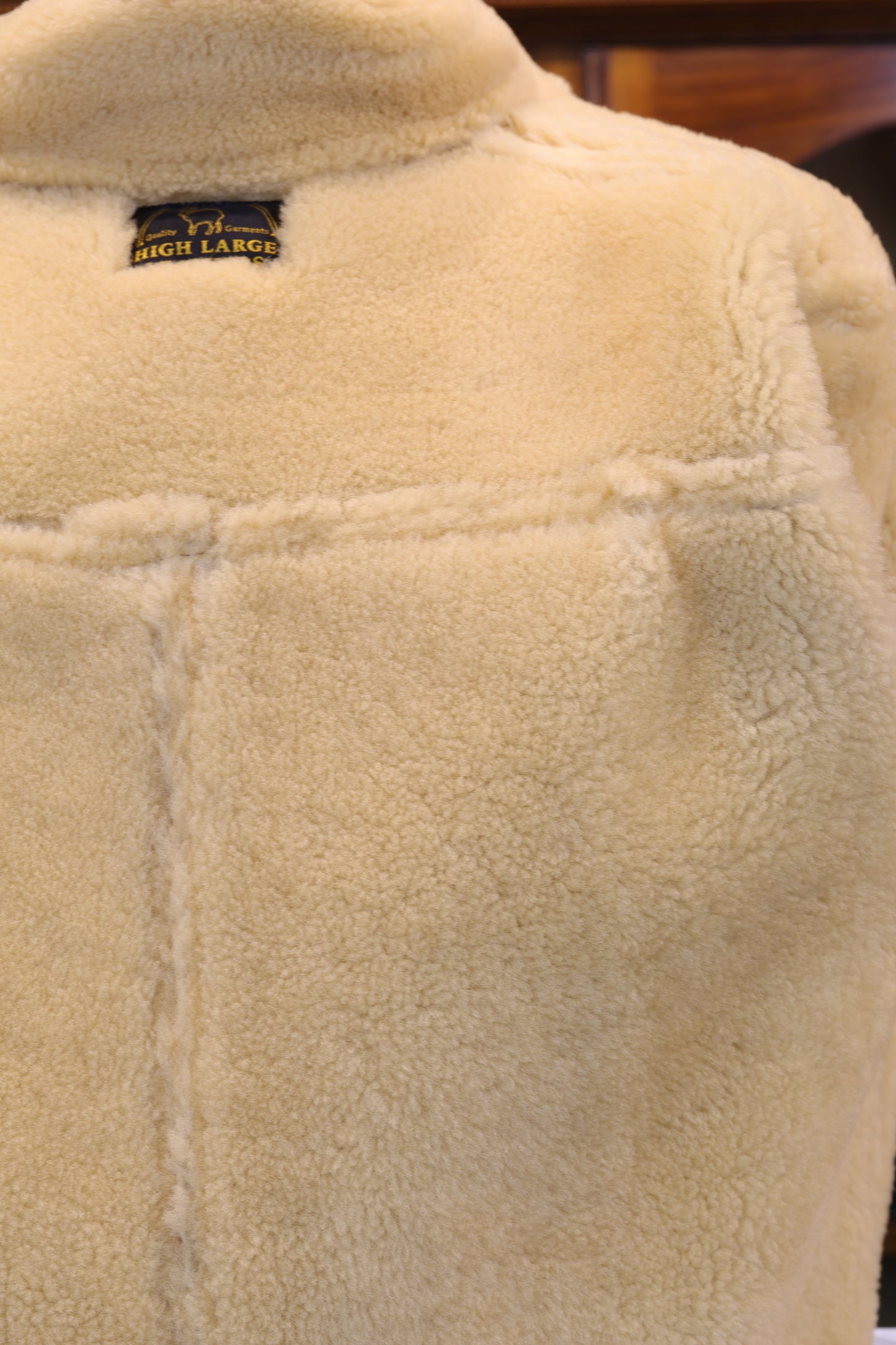 HIGHLARGE LEATHERS (ハイラージレザーズ)～Oklahoma City Mouton BEIGE～