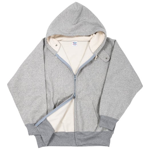 WORKERS(ワーカーズ)～Trico Tag Sweat, Full Zip Parka Grey～