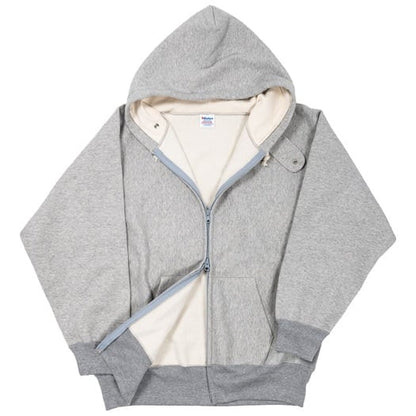 WORKERS(ワーカーズ)～Trico Tag Sweat, Full Zip Parka Grey～