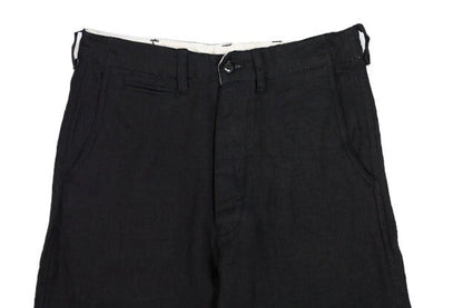 CUSHMAN(クッシュマン)～LINEN TROUSERS BLACK～