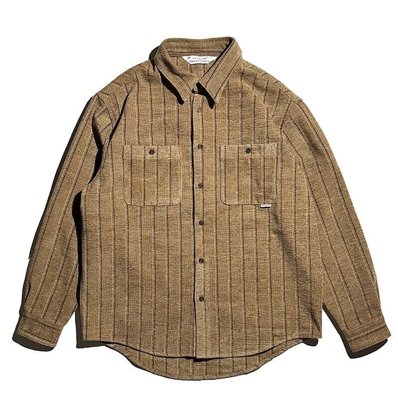 Sugar&Co.(シュガーアンドカンパニー)～MOLESKIN STRIPE DROP SHIRT～