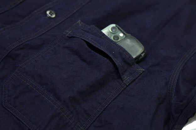 FREEWHEELERS(フリーホイーラーズ)～"Peace Valley" SHORT SLEEVE SHIRT NAVY～