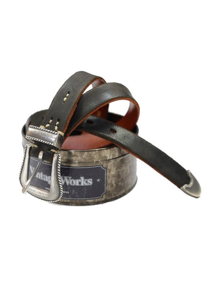 VINTAGE WORKS(ヴィンテージワークス)～(DH5738-Chasin) 25mm LEATHER BELT～