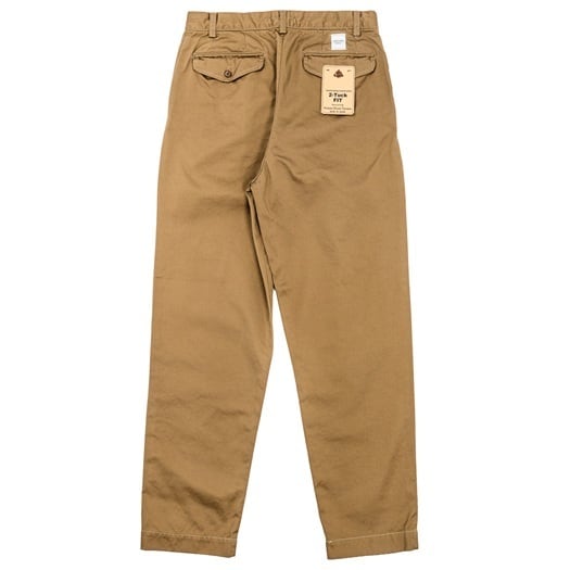 WORKERS(ワーカーズ)～Officer Trousers, 2 Tuck, USMC Khaki, 10 oz Chino～