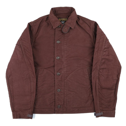 FREEWHEELERS(フリーホイーラーズ)～DECK WORKER JACKET DARK RED BROWN～