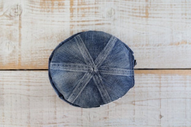 THE H.W.DOG & Co.(ドッグアンドコー)～WASH DENIM ROLL CAP INDIGO～