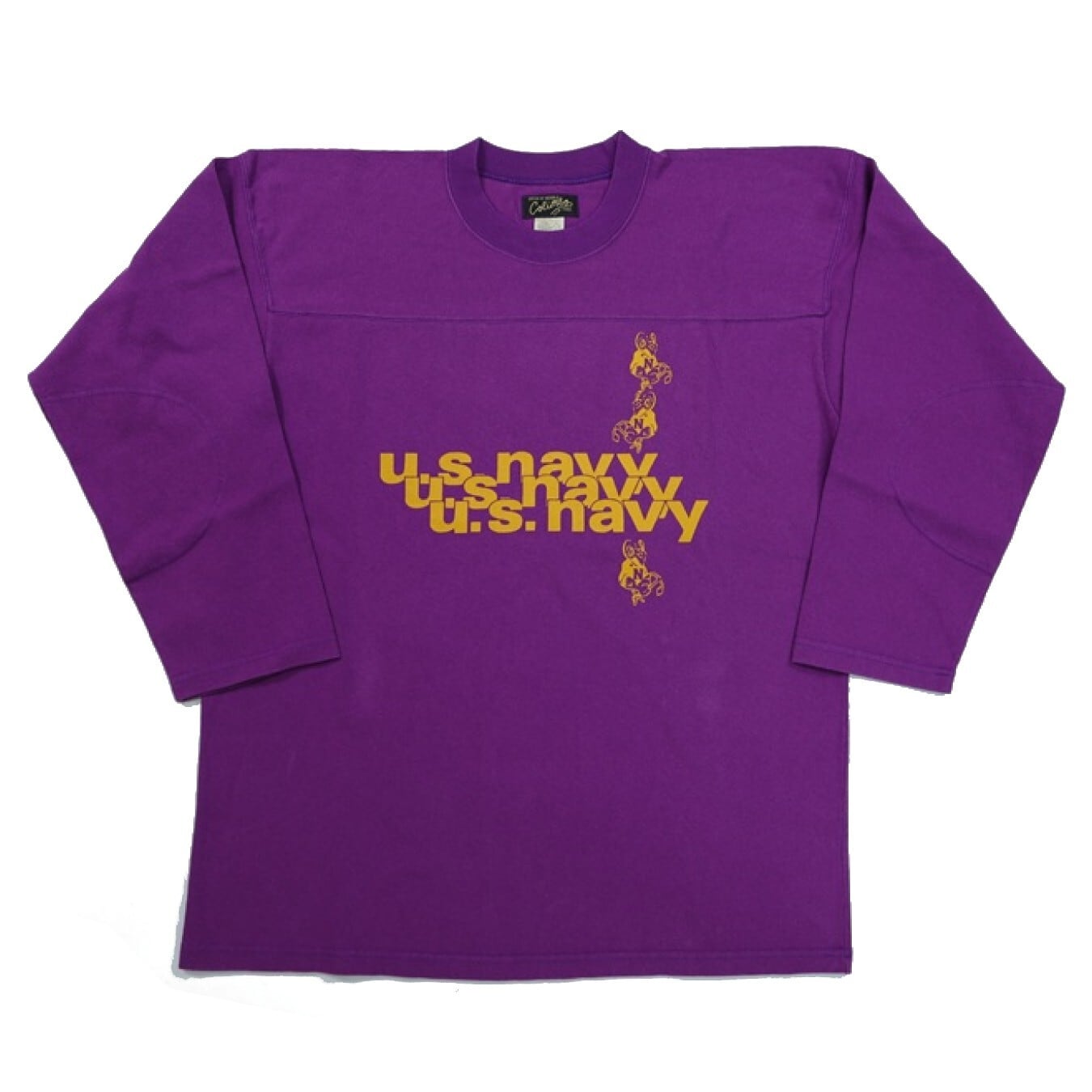 COLIMBO(コリンボ)～Yonkers Football Tee "U.S.NAVY STACK LOGO"～