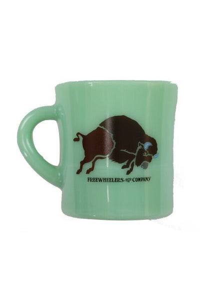 FREEWHEELERS(フリーホイーラーズ)～"BUFFALO AND LOGO" HEAVY MUG～