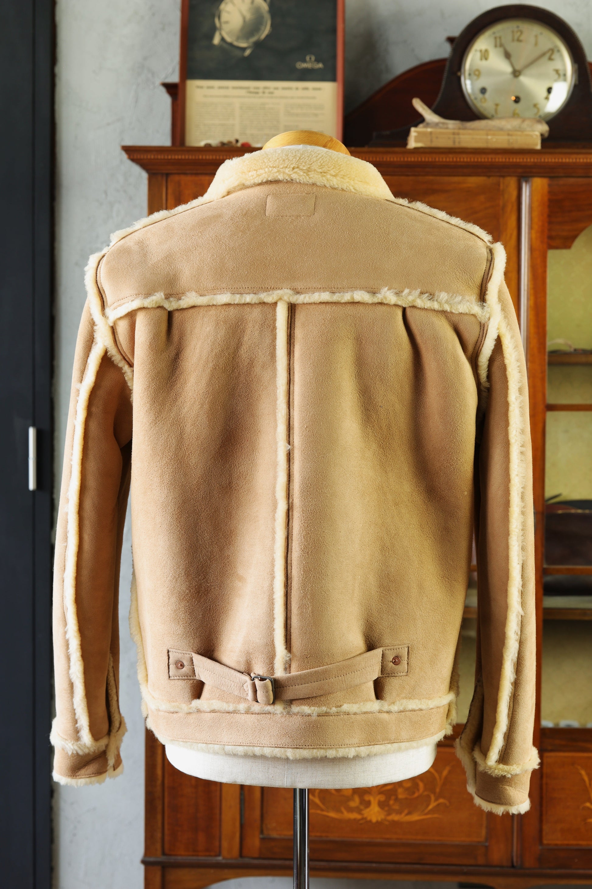HIGHLARGE LEATHERS (ハイラージレザーズ)～Oklahoma City Mouton BEIGE～