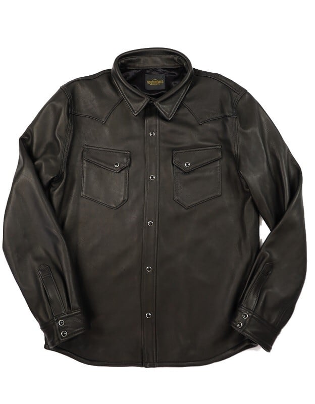 FINE CREEK & CO (ファインクリークアンドコー)～"Hank" Leather Shirt～