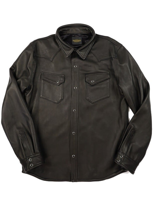 FINE CREEK & CO (ファインクリークアンドコー)～"Hank" Leather Shirt～