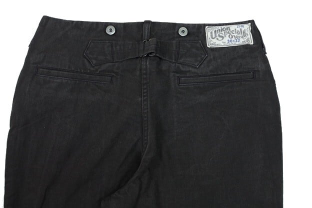 FREEWHEELERS(フリーホイーラーズ)～"STEVEDORE" TROUSERS INK BLACK～
