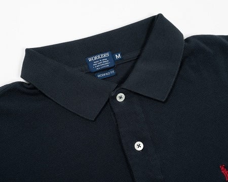 WORKERS(ワーカーズ)～Modified Fit Polo Fade Black～
