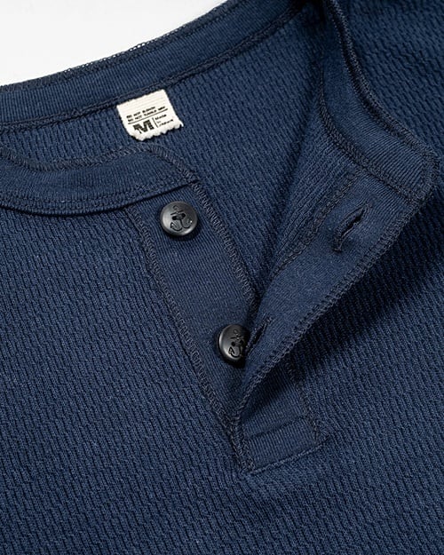 WORKERS(ワーカーズ)～Thermal HENLEY Neck, HONEYCOMB THERMAL～