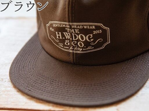THE H.W.DOG & Co. (ドッグアンドコー) 　～TRACKER CAP～