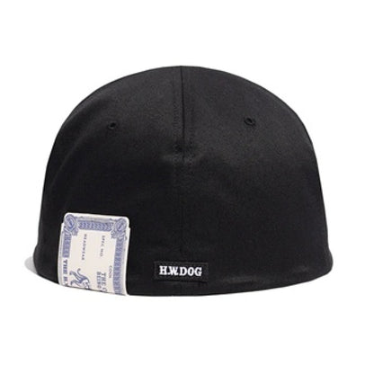 THE H.W.DOG & Co. (ドッグアンドコー) ～HW WASHED BIKERS CAP - Black～