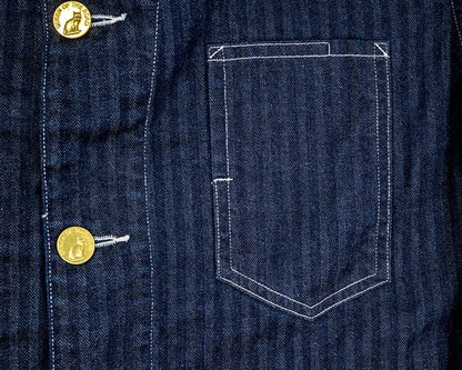 WORKERS(ワーカーズ)～QUEEN OF THE ROAD Jacket, 10oz Indigo Herringbone～