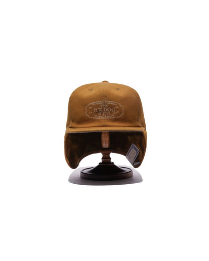 THE H.W.DOG & Co. (ドッグアンドコー) ～TRUCKER WINTER CAP - Camel～