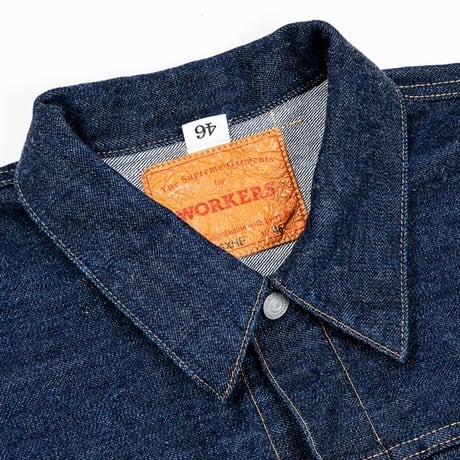 WORKERS(ワーカーズ)～Lot 806XH, Full-Back, 14.7 oz, Indigo Raw Denim～